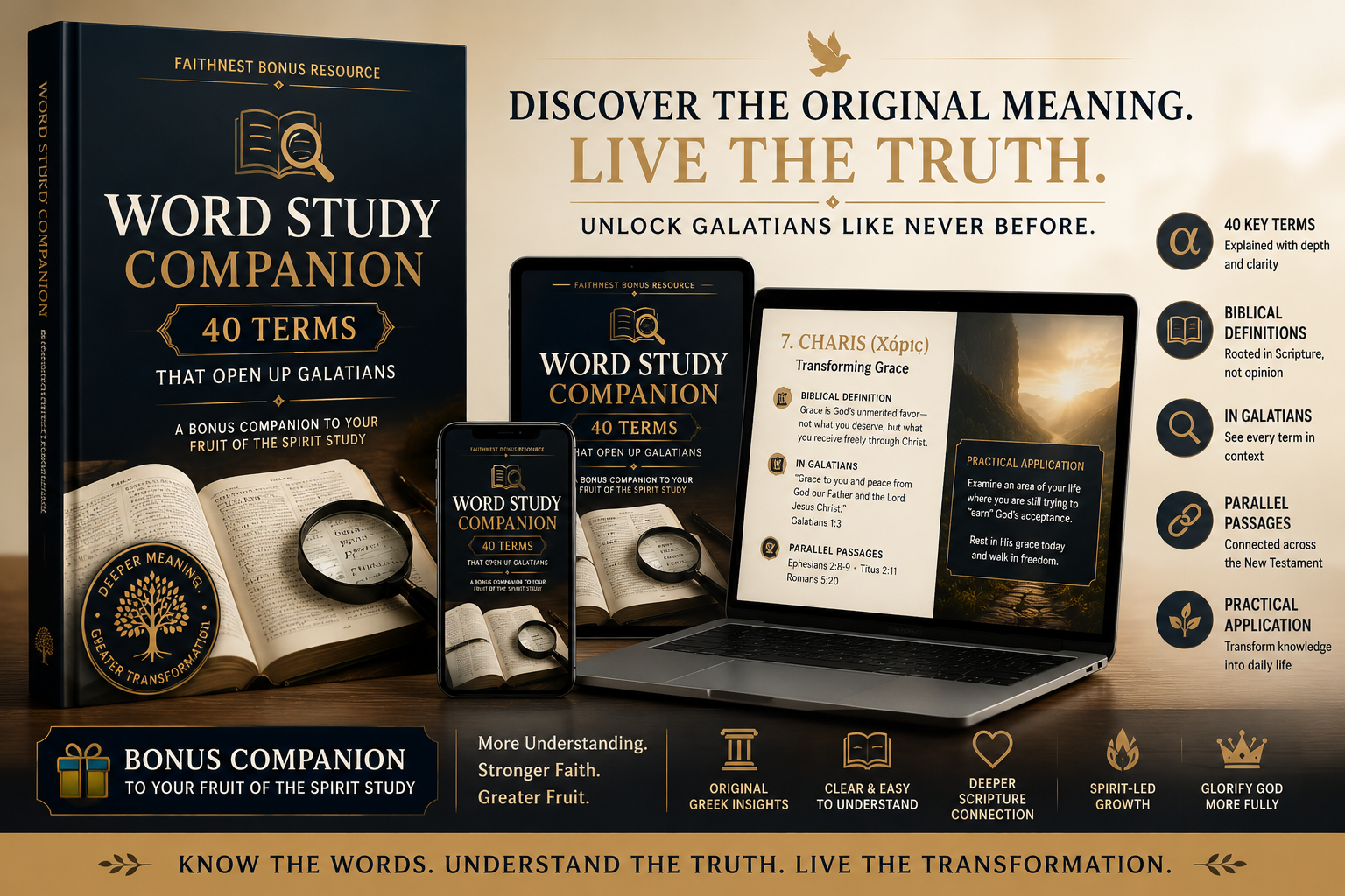 Word Study Companion — 40 Terms That Open Up Galatians